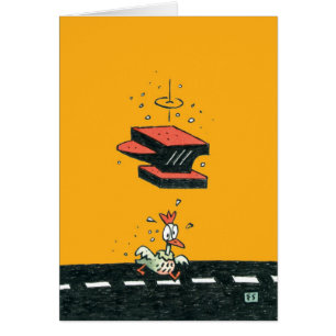 Warum kreuzte das Huhn die Straße?