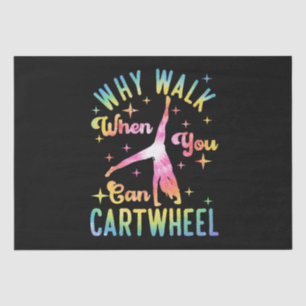 Warum laufen, wenn man Auto fahren kann Seidenpapier