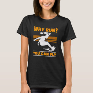 Warum laufen, wenn Sie Triple Jumper Track und Fie T-Shirt