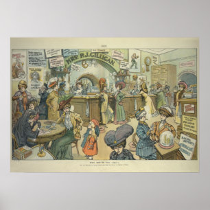 "Warum man geht nicht die Grenze?" (1909) Poster