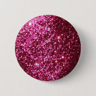 WARUM NEON PINK SPARKLE GLITZER HINTERGRUNDLAGE PA BUTTON