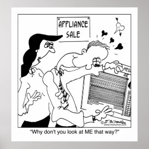 Warum nicht betrachten Sie MICH so? Poster