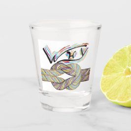 "Warum nicht" ist grenzenloses Schießglas Schnapsglas