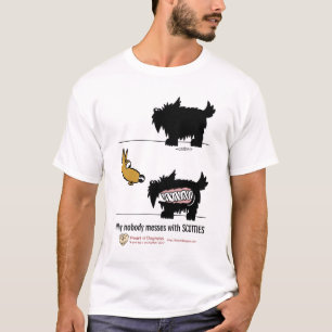 Warum niemand mit Scotties verwirrt T-Shirt