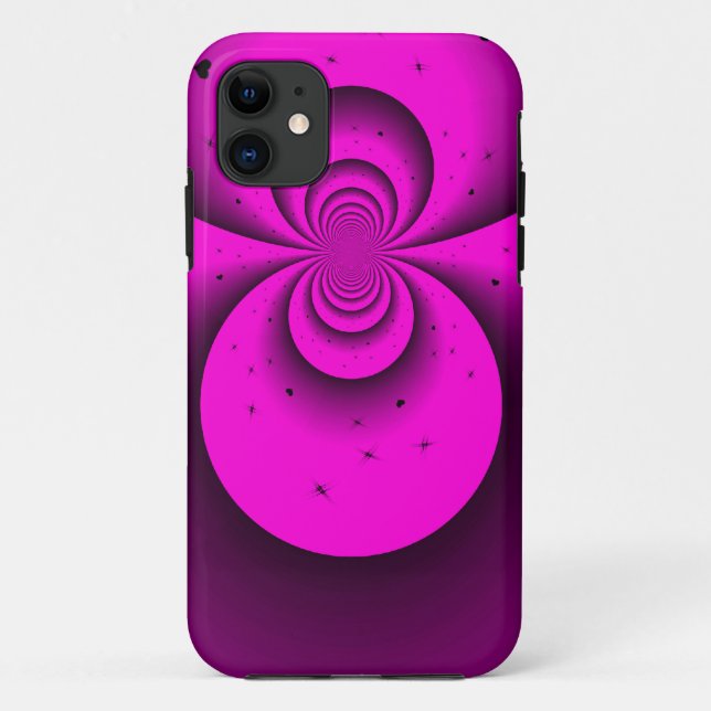 WARUM PINK BUBBLE PHONE FALL Case-Mate iPhone HÜLLE (Rückseite)