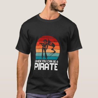 Warum Prinzessin sein, wenn man ein Piratenschädel T-Shirt