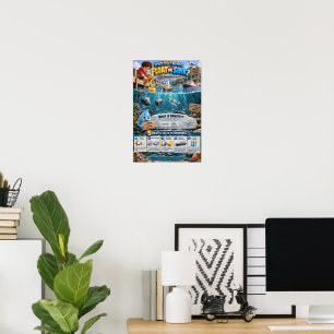 Warum schwimmen oder sinken Dinge? Poster