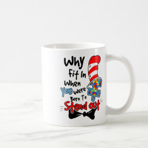 Warum sich anpassen Doktor Lehrer Katze im Hut Coo Kaffeetasse