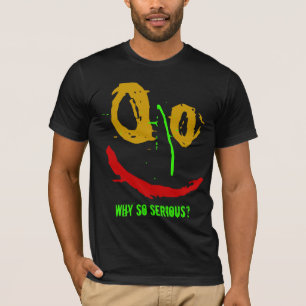 WARUM SO ERNST? Gesicht T-Shirt