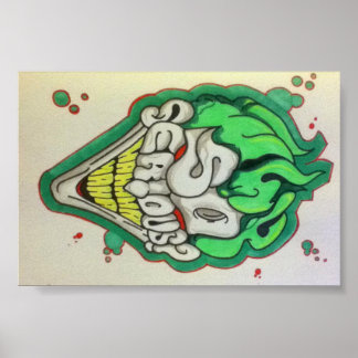 Warum so ernst? Joker Poster