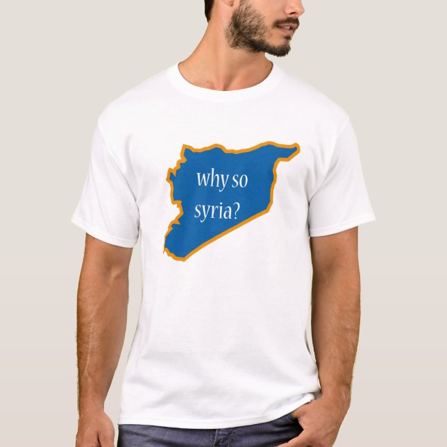 Warum so ernst? T - Shirt (Vorderseite)