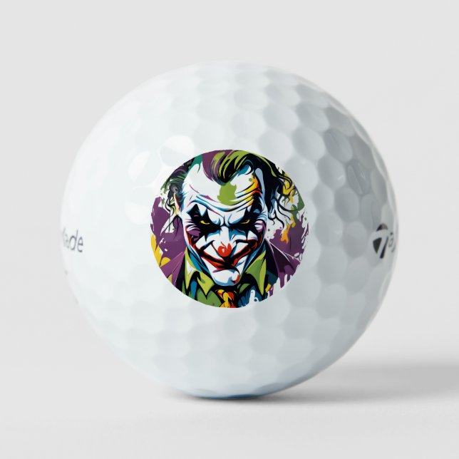 Warum so ernst?? taylormade Pro Golf  Golfball (Vorderseite)