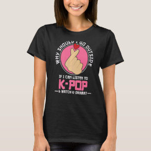 Warum sollte K Pop & Watch K Drama Bubble Tee? T-Shirt