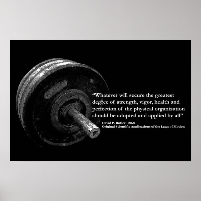 Warum trainieren? poster (Vorne)