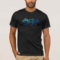 Warum tri (Triathlon) T - Shirt