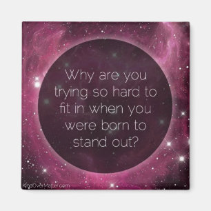 Warum versuchst du so viel... magnet