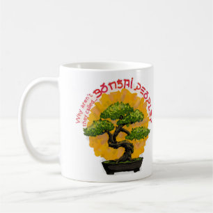 Warum werden sie nicht Bonsai People genannt? Kaffeetasse