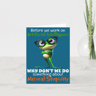 Warum wir vor der Arbeit keine künstliche Intellig Karte