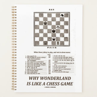 Warum Wonderland wie ein Schachspiel ist (Preface) Planer