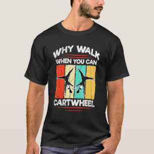 Warum zu Fuß gehen, wenn man die Tumbling Girl Wom T-Shirt