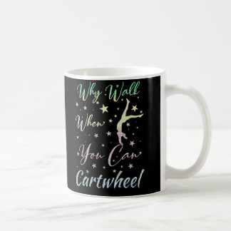 Warum zu Fuß gehen, wenn man Gymnastik kartragen k Kaffeetasse