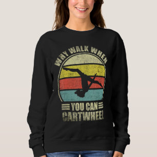 Warum zu Fuß gehen, wenn man Vintages Krebsen ins Sweatshirt