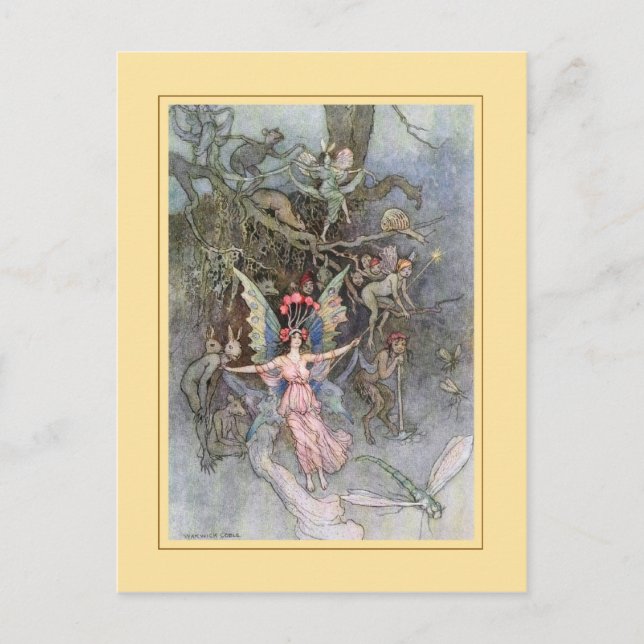 Warwick Gobel Postkarte (Vorderseite)