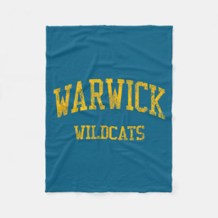 Warwick High School HS Warwick NY Vintage-Sport Fleecedecke