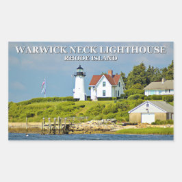 Warwick Neck Lighthouse, Rhode Island Stickers