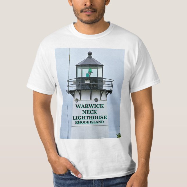 Warwick Neck Lighthouse, Rhode Island T - Shirt (Vorderseite)