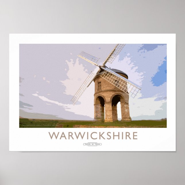 Warwickshire Railposter Poster (Vorne)
