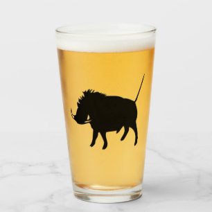 Warzen-Schwein  Glas