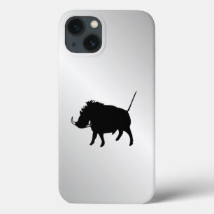 Warzenschwein Silber iPhone 13 Hülle