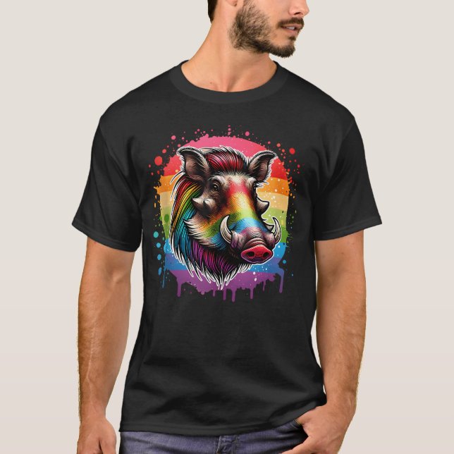 Warzenschwein T-Shirt (Vorderseite)