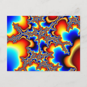 Was als Nächstes kommt - Fraktal Postkarte