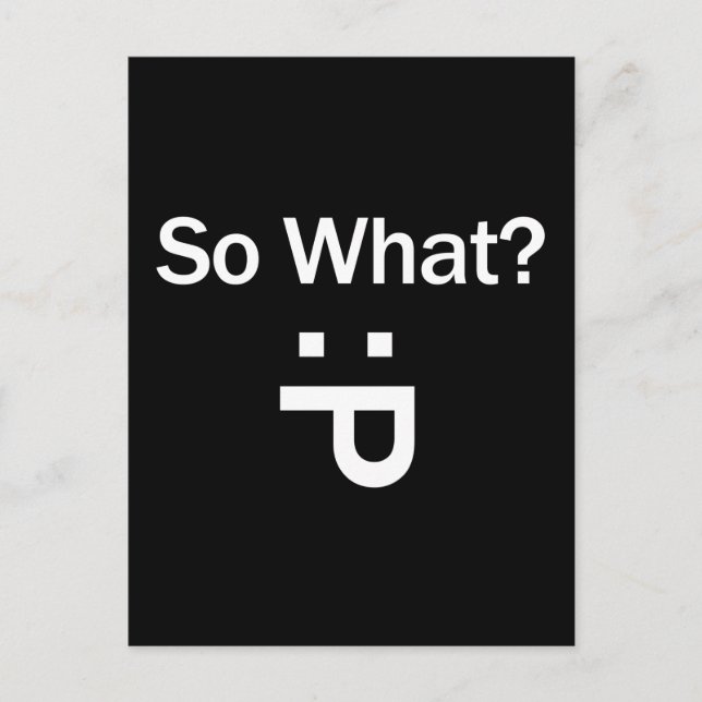 Was also? postkarte (Vorderseite)