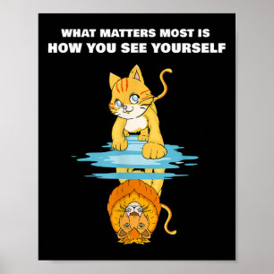 Was am wichtigsten ist, ist, wie du dich selbst si poster