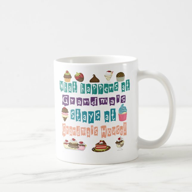 Was an den Großmüttern geschieht Tasse (Rechts)