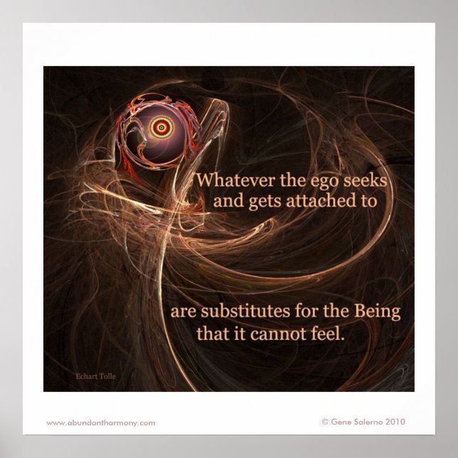 Was auch immer das Ego sucht... Poster (Vorne)