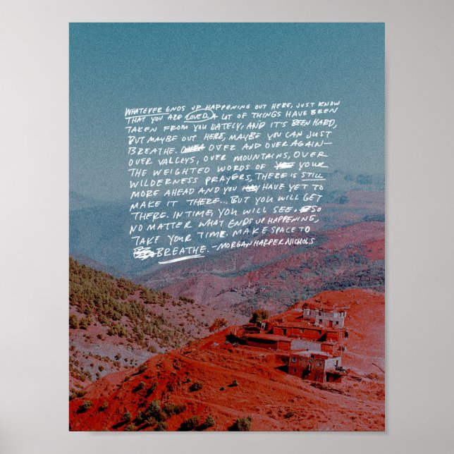 Was auch immer das Ereignis hier draußen sein mag, Poster (Vorne)