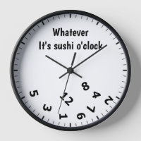 Was auch immer das Sushi O'clock japanisches Resta