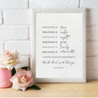 Was auch immer das Wahre Zeichen Bibelverse ist