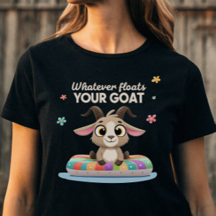 Was auch immer deine Ziegenfarm-Phrase schwimmt Tri-Blend Shirt