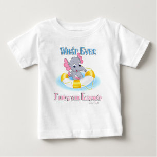 Was auch immer deinen Elefanten schweben lässt 3 Baby T-shirt