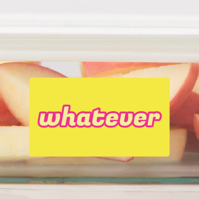 Was auch immer die Kunst ist Etiketten (Befestigt)