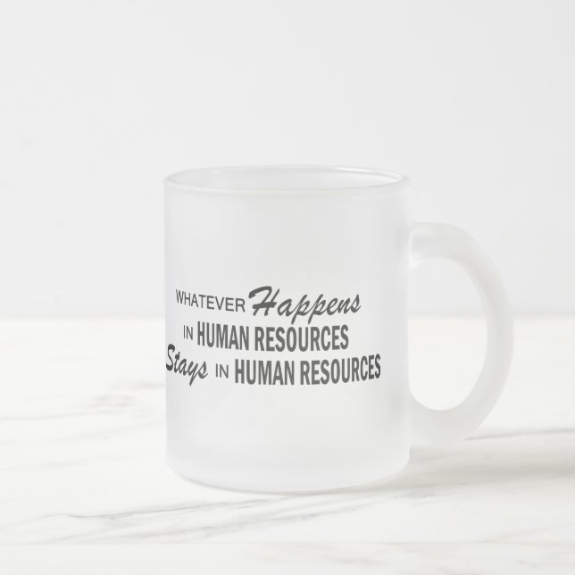 Was auch immer geschieht - Personal Mattglastasse (Rechts)