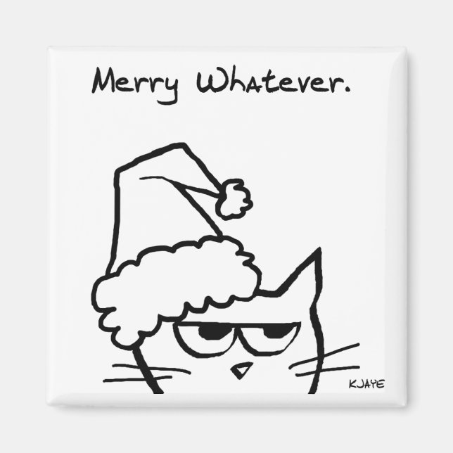 Was auch immer - gruselige Weihnachten von der Kat Magnet (Vorne)