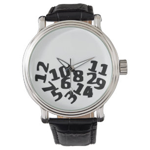 Was auch immer ich zu spät komme armbanduhr