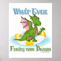 Was auch immer Ihr Drache Niedlich schwimmt