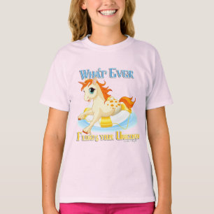 Was auch immer Ihr Einhorn schwimmt T-Shirt